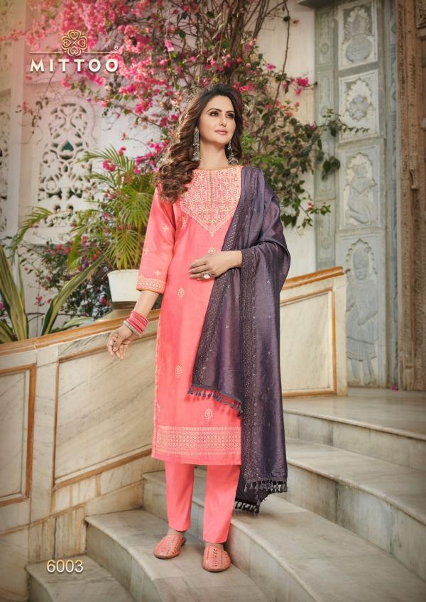 Mittoo Blue Berry Readymade Suits Collection